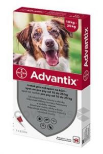 Advantix Spot On 1x2,5ml pro psy 10-25kg