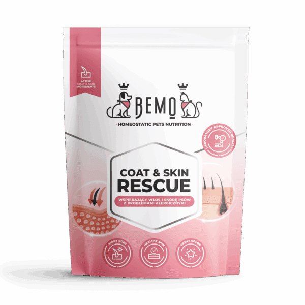 Bemo Coat & Skin Rescue - podpora zdravé kůže a srsti pro psy s alergiemi - Image 3