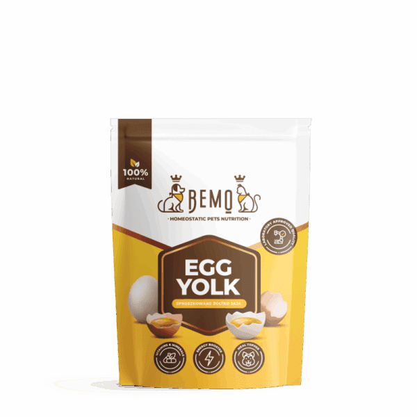 Sušený vaječný žloutek pro psy a kočky 500g